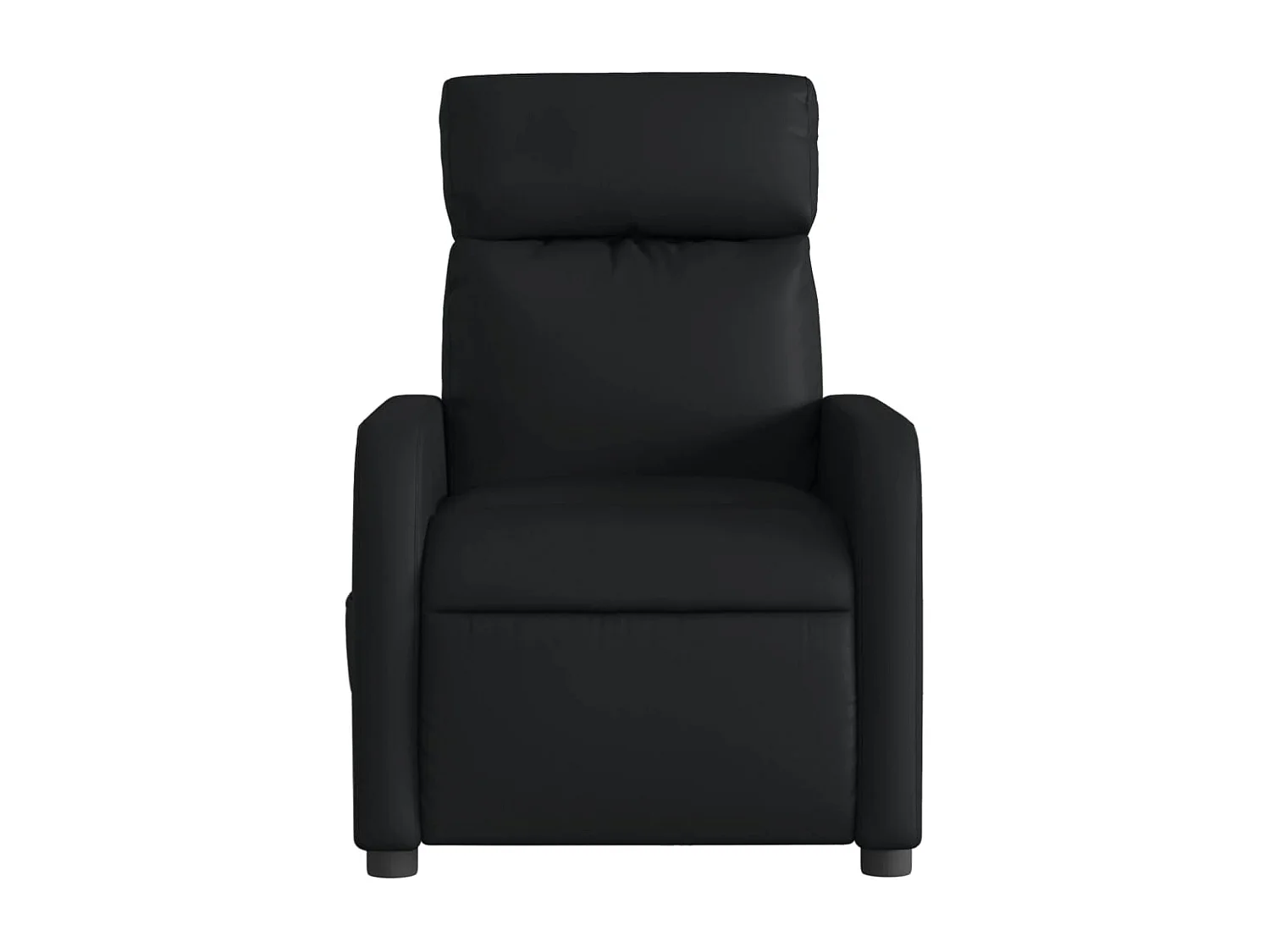 Fauteuil inclinable électrique-Chaise de relax-Fauteuil salon Noir Similicuir SHL5178