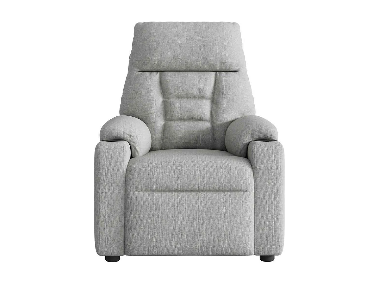Fauteuil inclinable électrique-Chaise de relax-Fauteuil TV gris nuage tissu SHL4074