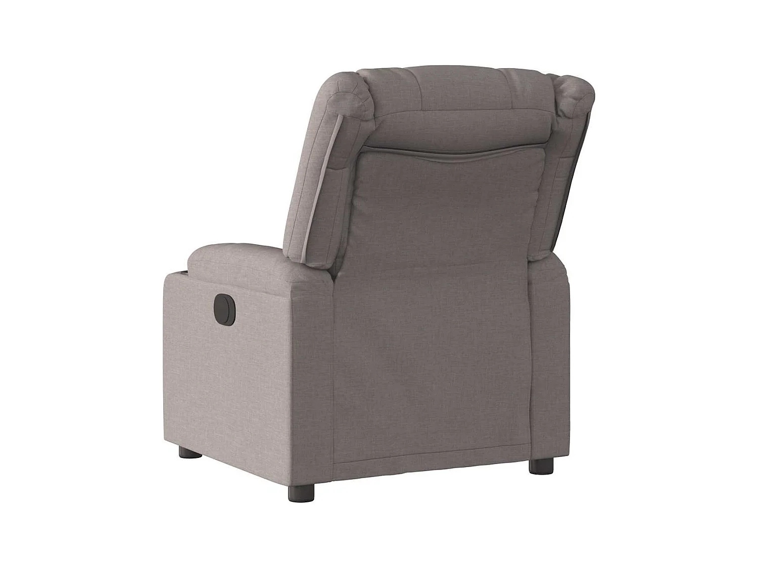 Sillón de relax | Silla | Sillón reclinable de tela gris taupe SHL6881