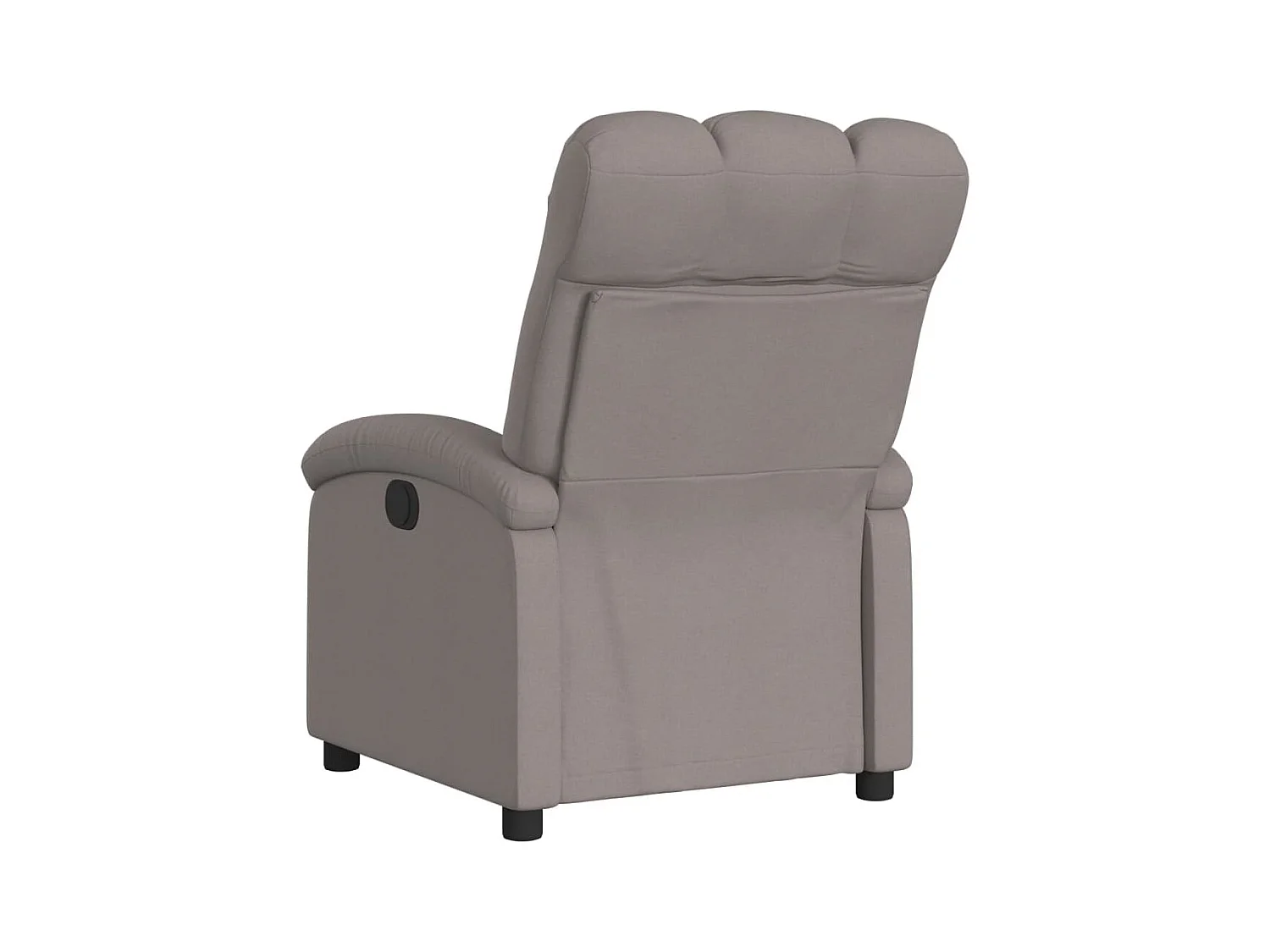 Sillón de relax | Silla | Sillón reclinable de tela gris taupe SHL2734