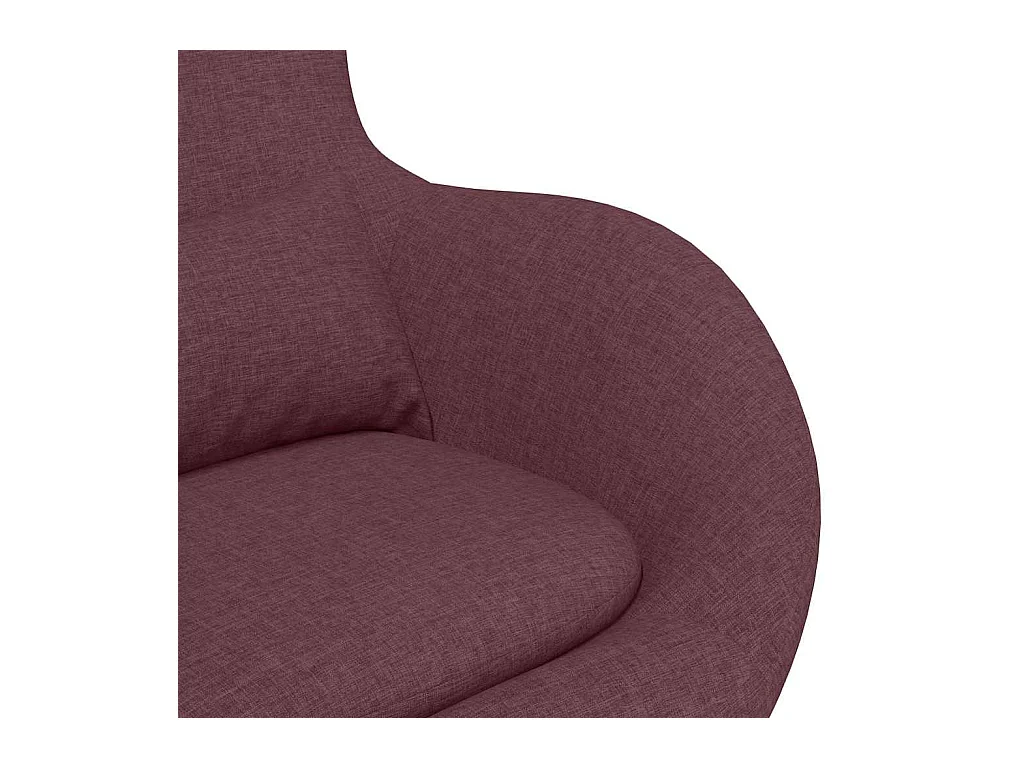 Sillón de relax | Sillón huevo Morado 63x73x90 cm tela SHL4199