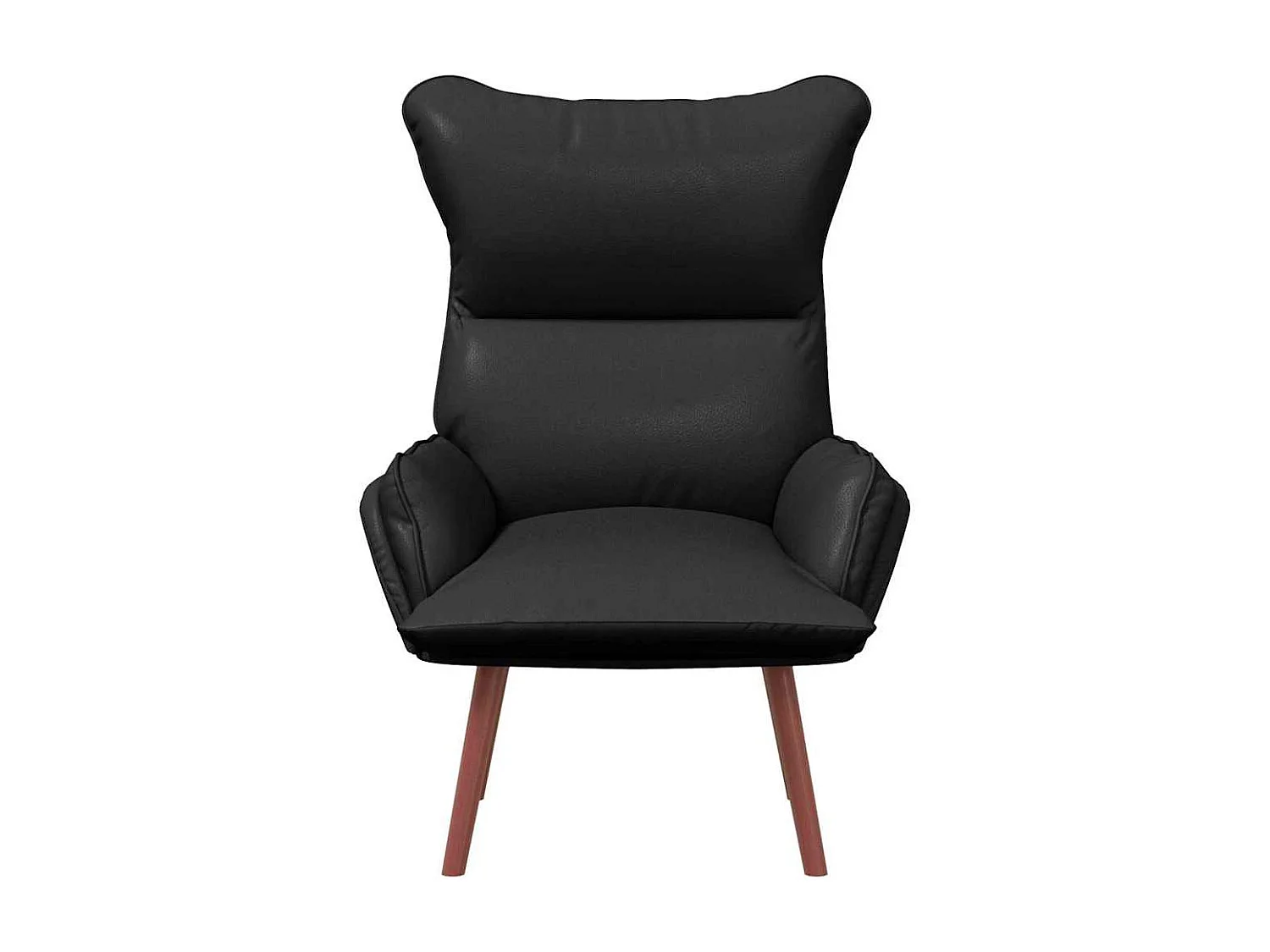 Sillón de relax | Silla Relax | Sillón de salón Negro 69x74x93 cm Cuero sintético SHL9407