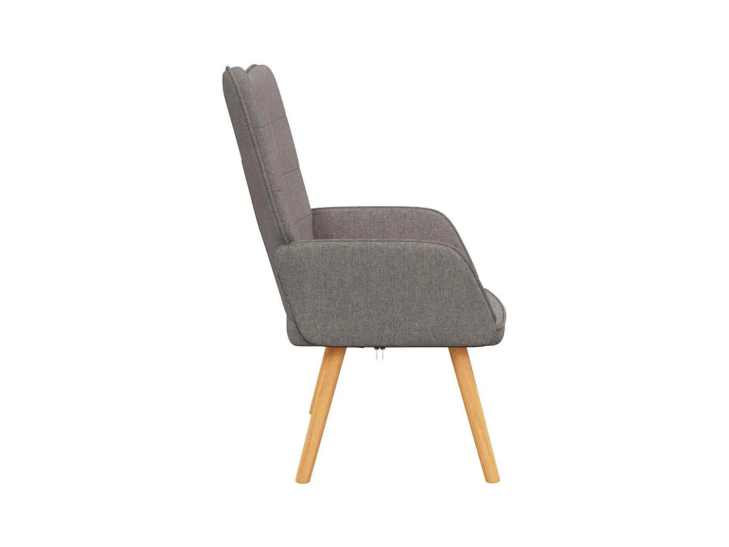 Sillón de relax | Silla de relax de tela gris taupe SHL9907