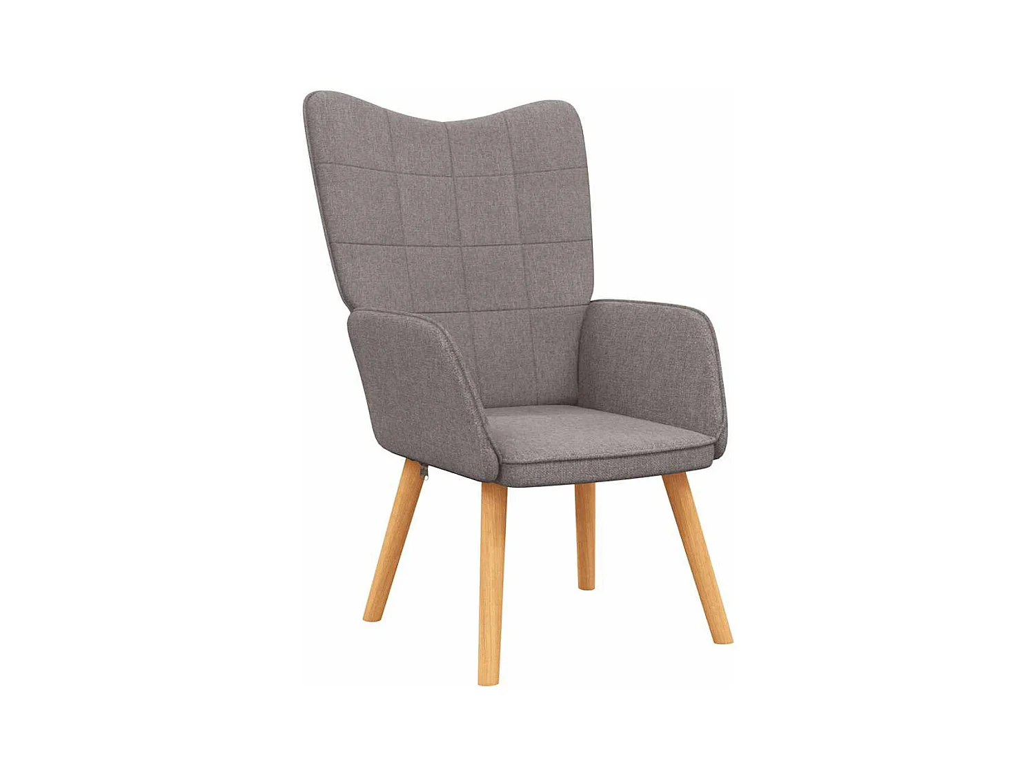 Fauteuil de relaxation-Chaise de bureau Taupe Tissu SHL3519