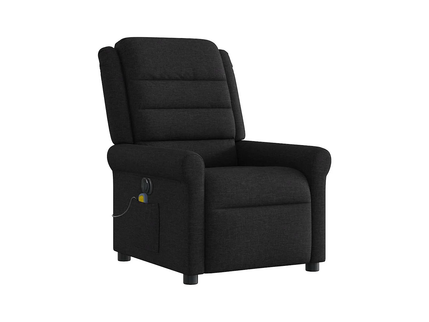 Sillón de relax | Sillón reclinable de masaje eléctrico tela negro SHL2888