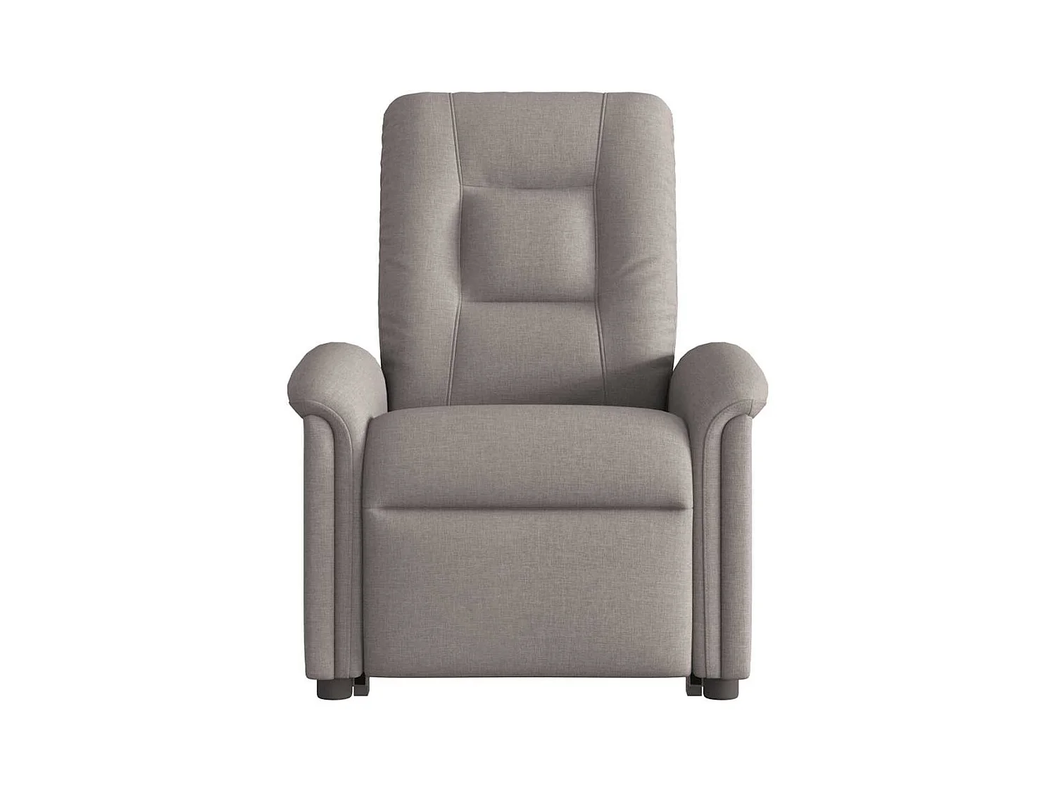 Silla de relax | Sillón eléctrico reclinable elevable de tela gris taupe SHL2238