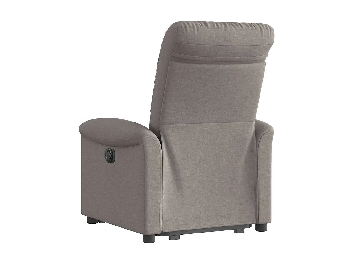 Silla de relax | Sillón eléctrico reclinable elevable de tela gris taupe SHL2238
