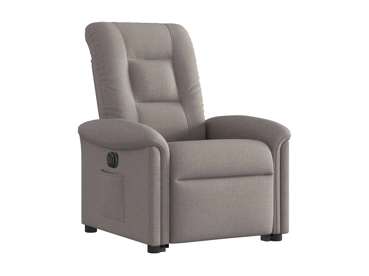 Fauteuil inclinable électrique-Chaise de relax-Fauteuil TV taupe tissu SHL5300