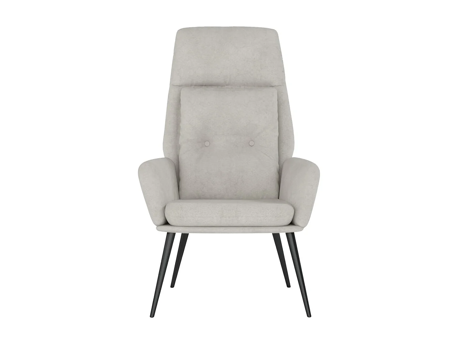 Relaxsessel | Lounge Sessel Hellgrau Wildleder-Optik SHL68586
