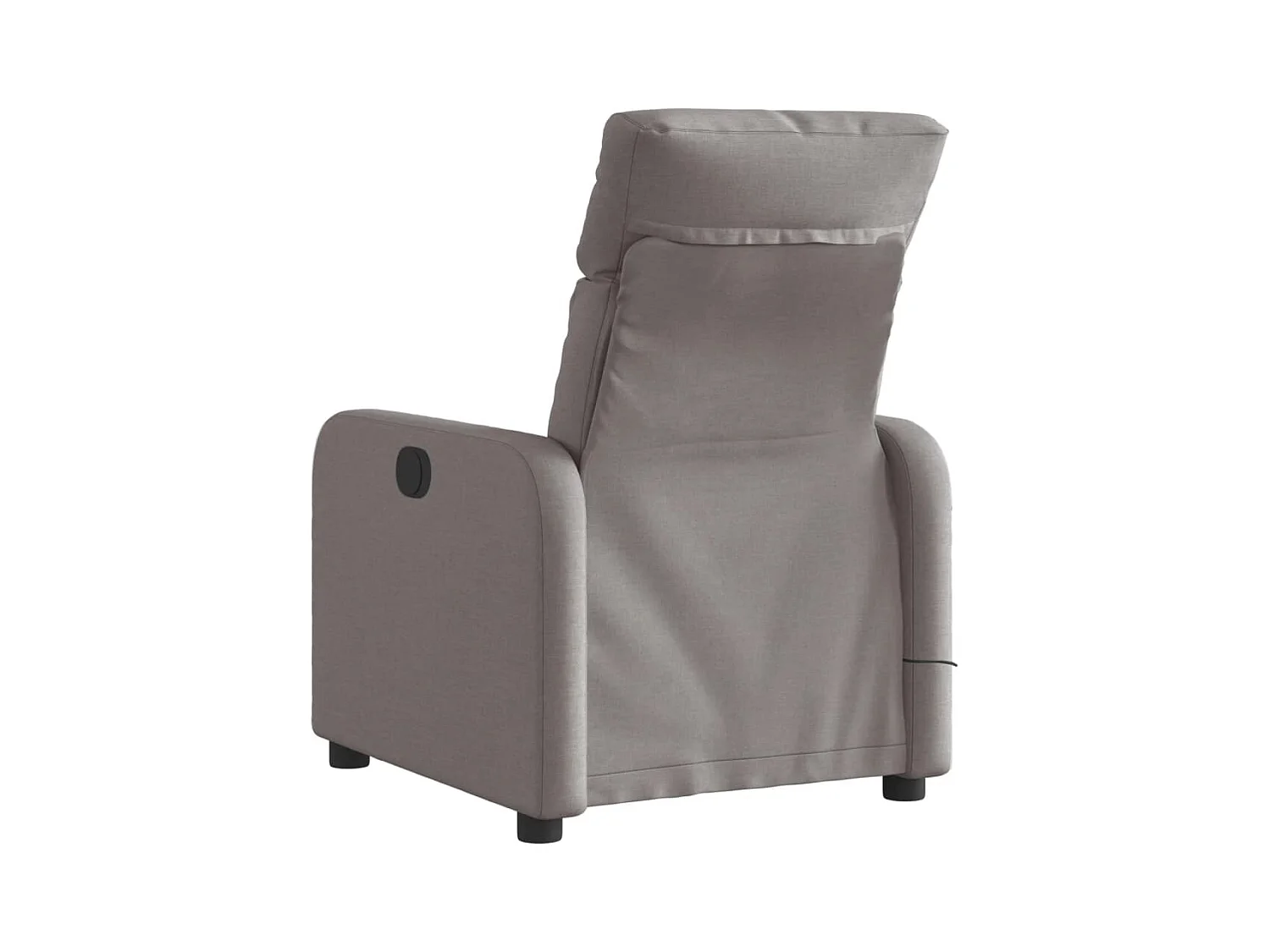 Sillón de relax | Sillón reclinable de masaje eléctrico tela gris taupe SHL3618