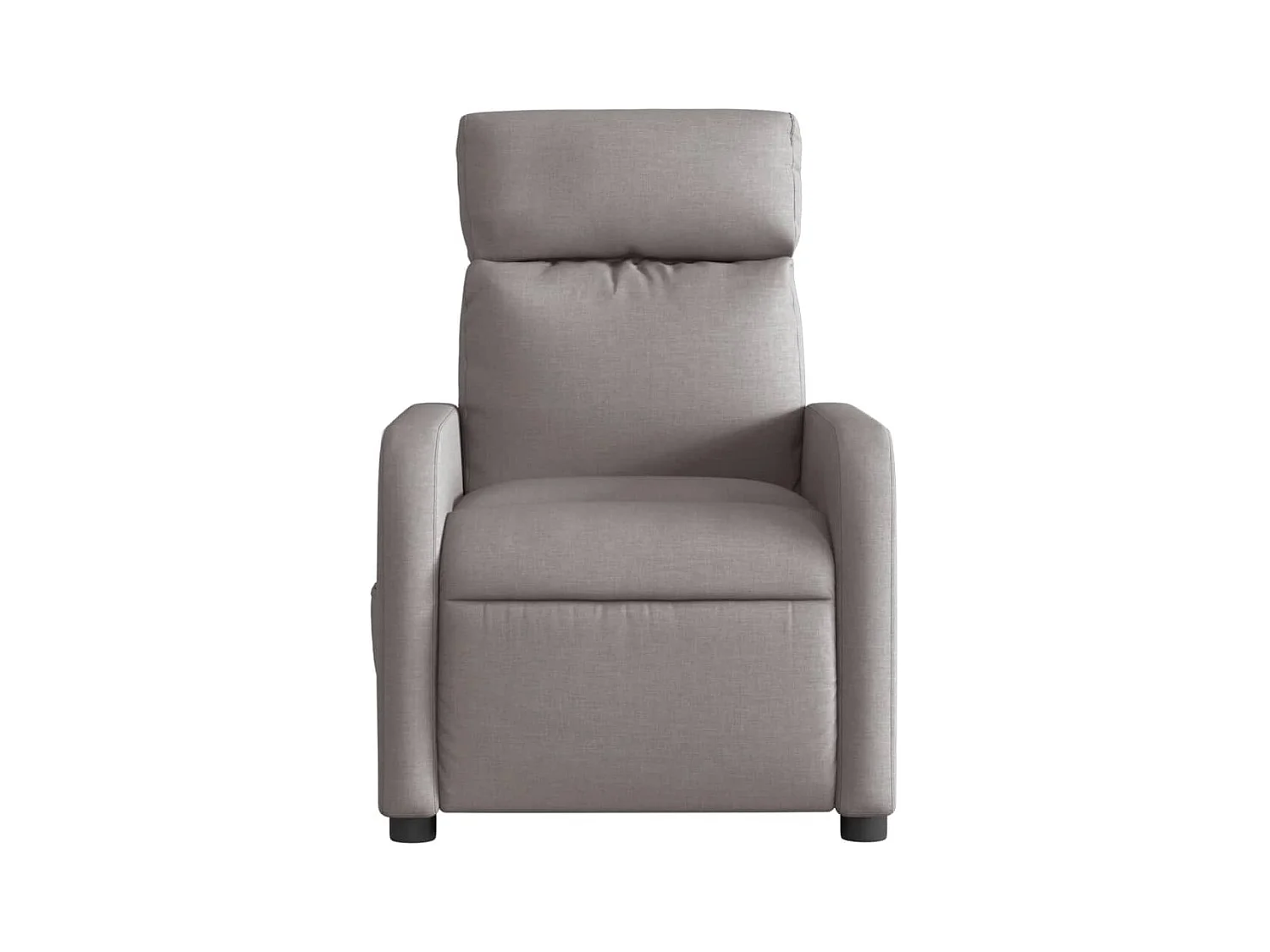 Sillón de relax | Sillón reclinable de masaje eléctrico tela gris taupe SHL3618