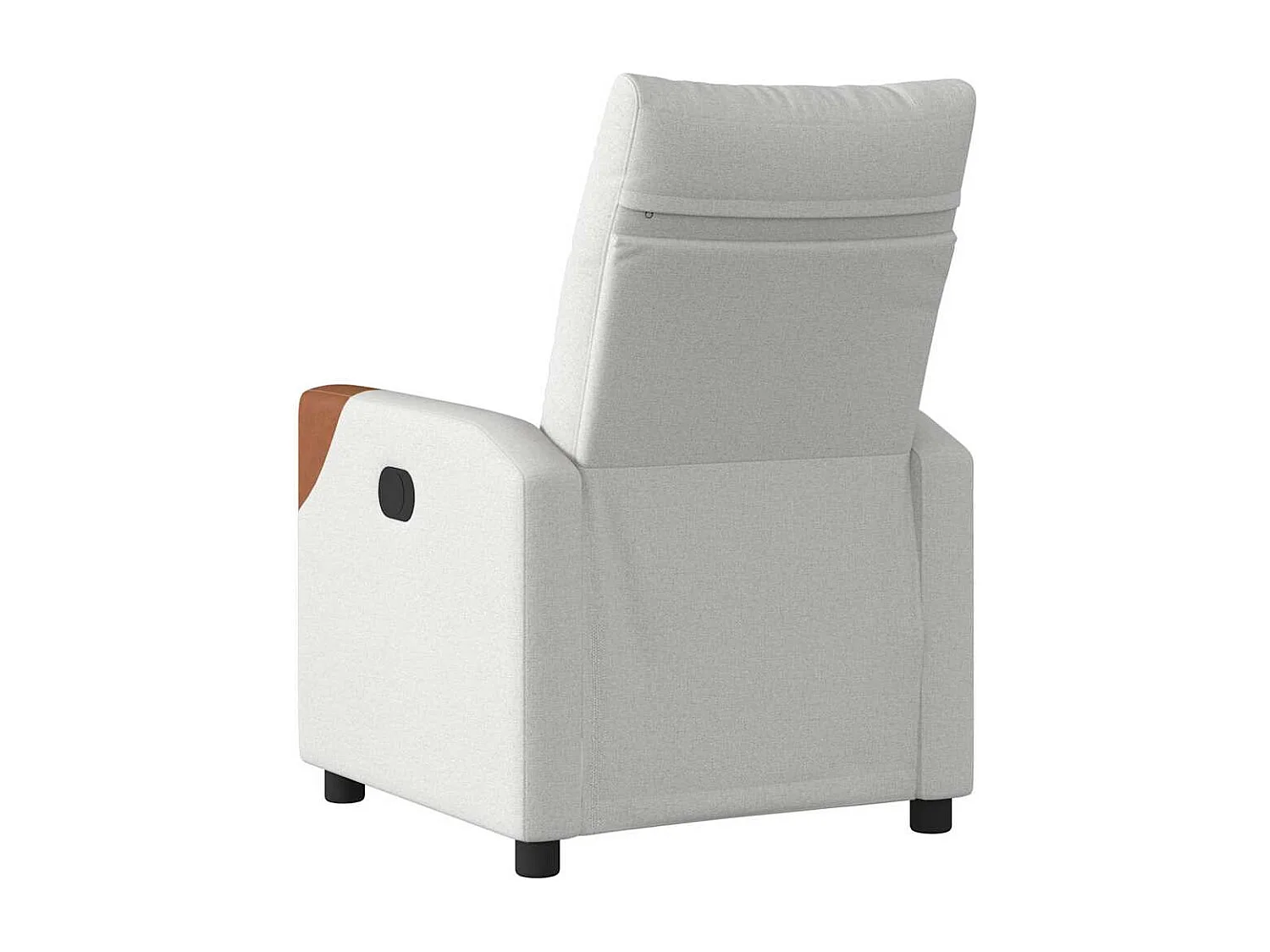Fauteuil inclinable-Chaise de relax-Fauteuil TV gris nuage tissu SHL4771