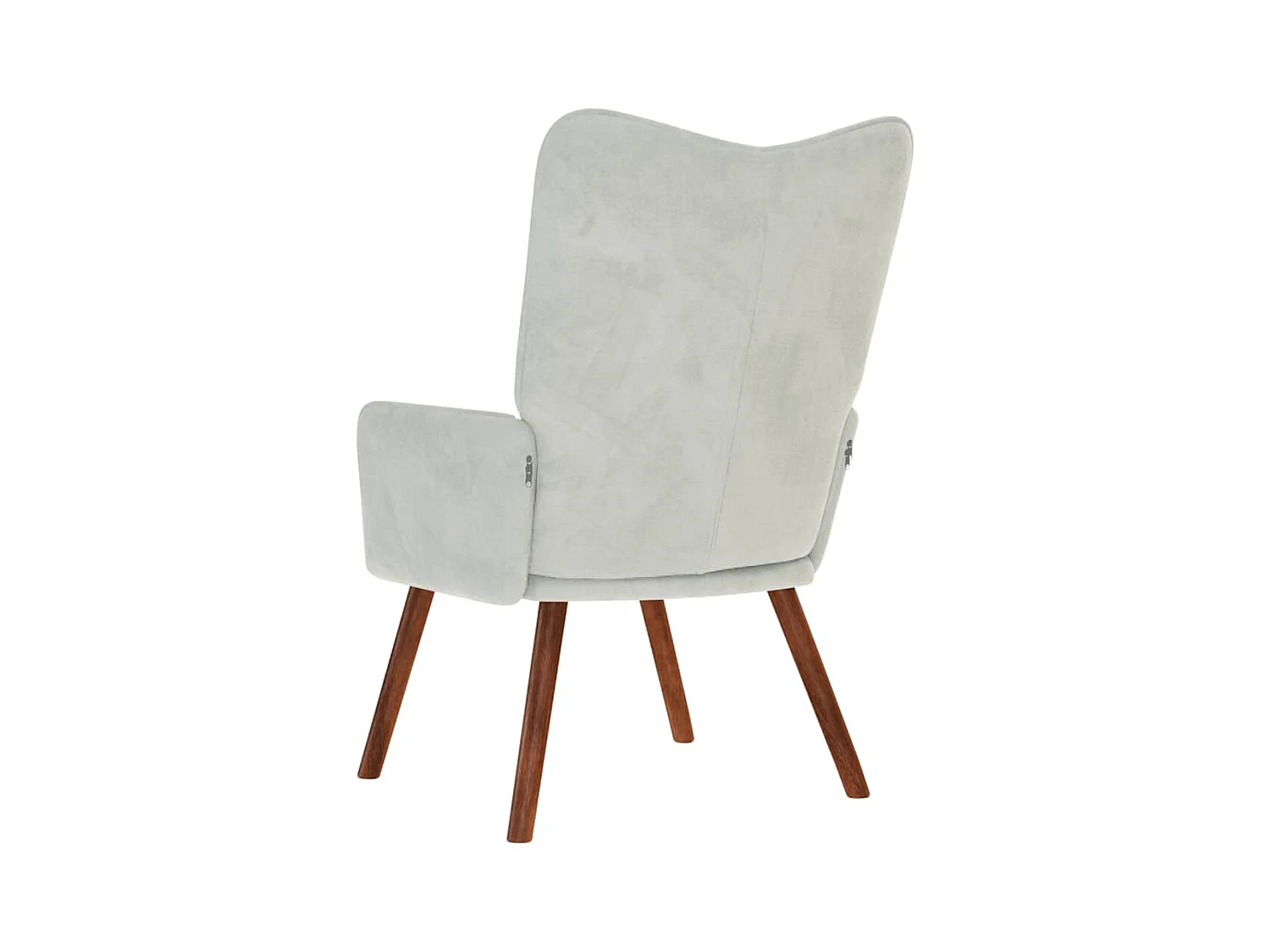 Sillón de relax | Silla de relax | Silla de relajación  de terciopelo gris claro SHL5572