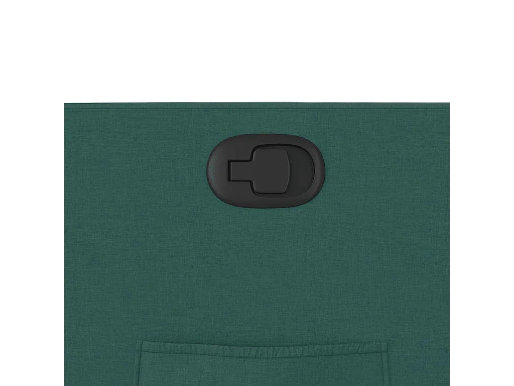 Fauteuil inclinable-Chaise-Fauteuil salon Vert foncé Tissu SHL4720