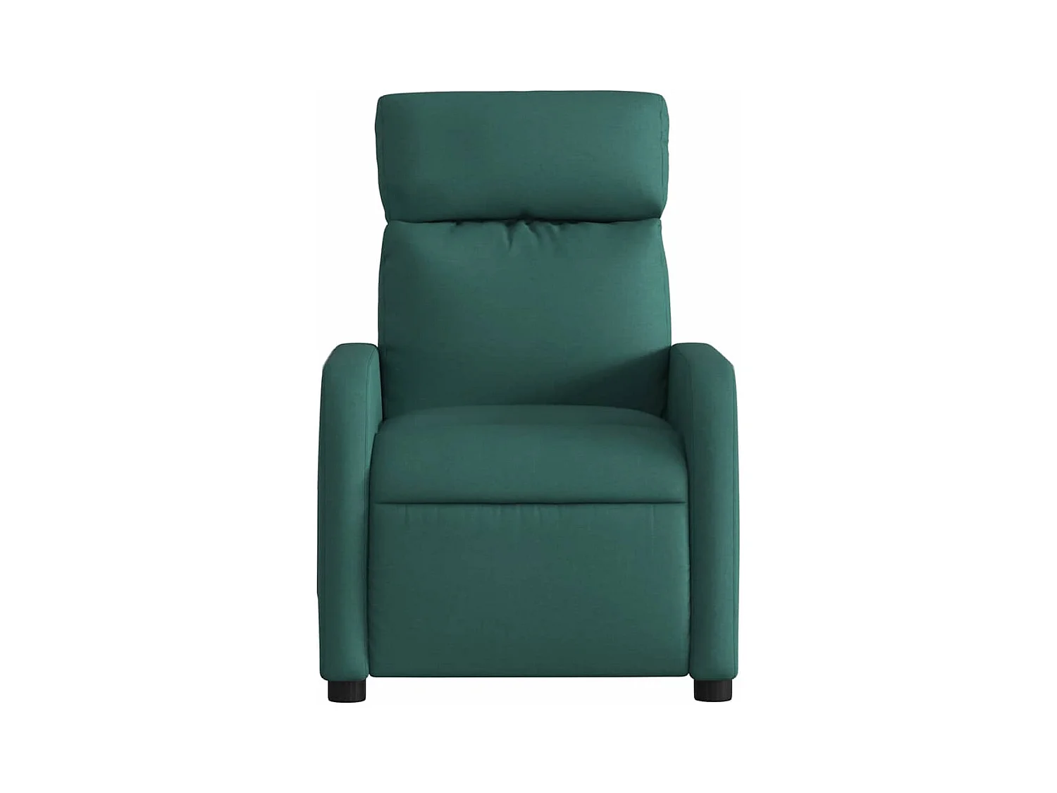 Sillón de relax | Silla | Sillón reclinable de tela verde oscuro SHL8914
