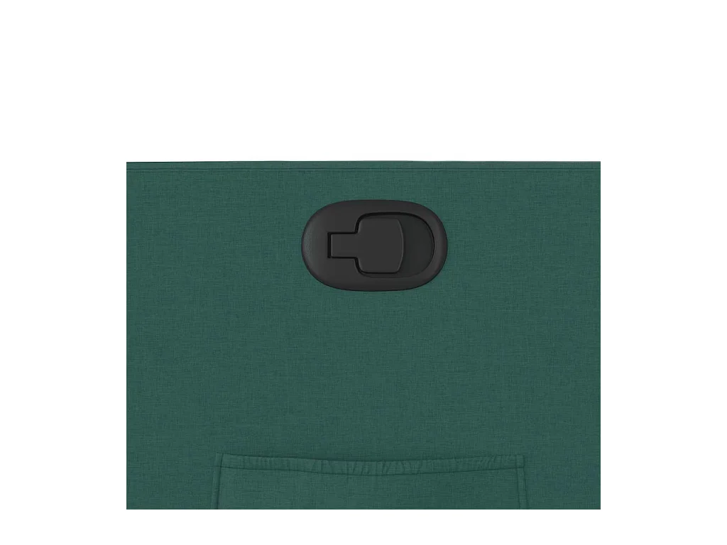 Sillón de relax | Silla | Sillón reclinable de tela verde oscuro SHL8914