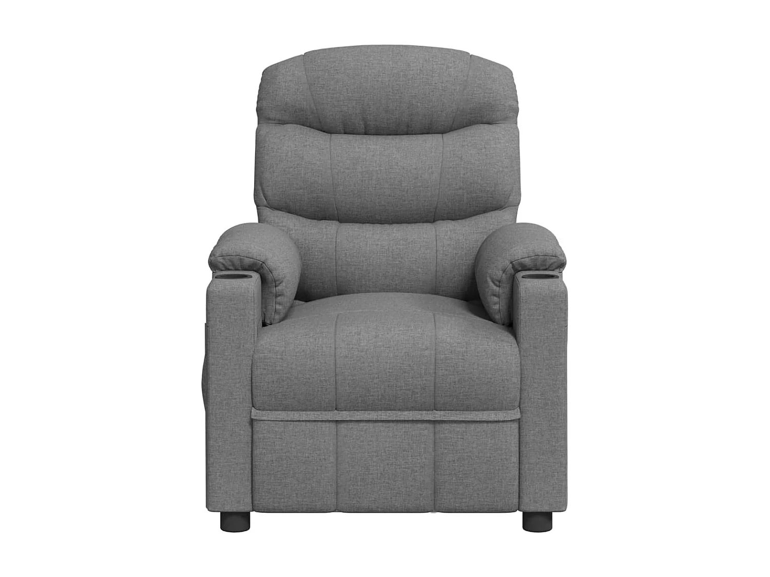 Relaxsessel | Lounge Sessel für Wohnzimmer Hellgrau Stoff SHL42435