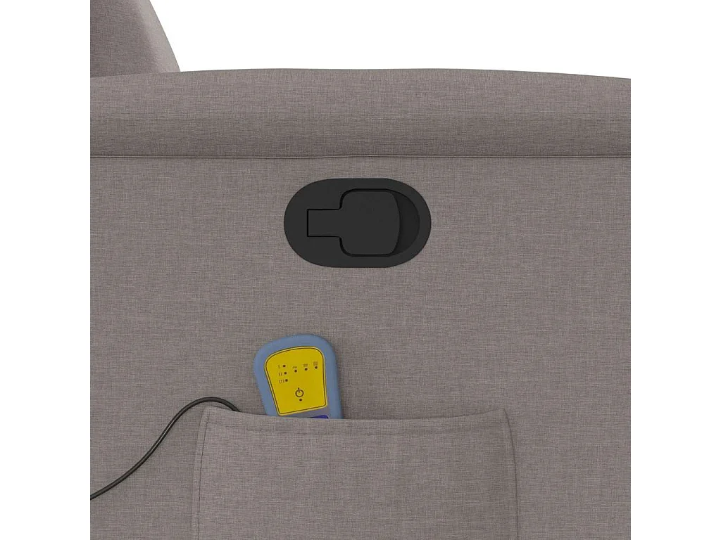 Relaxsessel | Massagesessel Taupe Stoff SHL81167