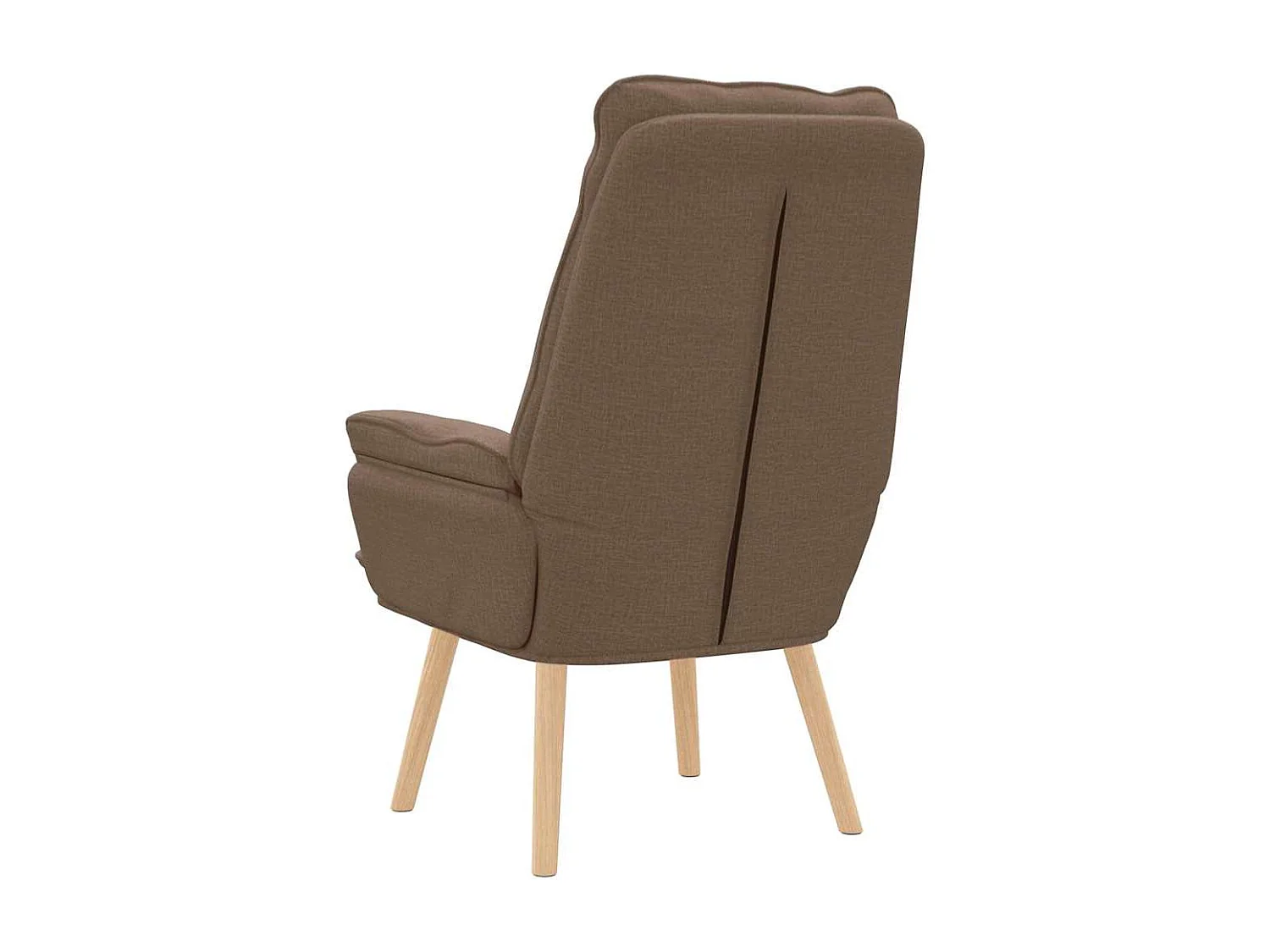 Fauteuil Salon-Chaise de relax Marron 69x74x93 cm tissu SHL2107