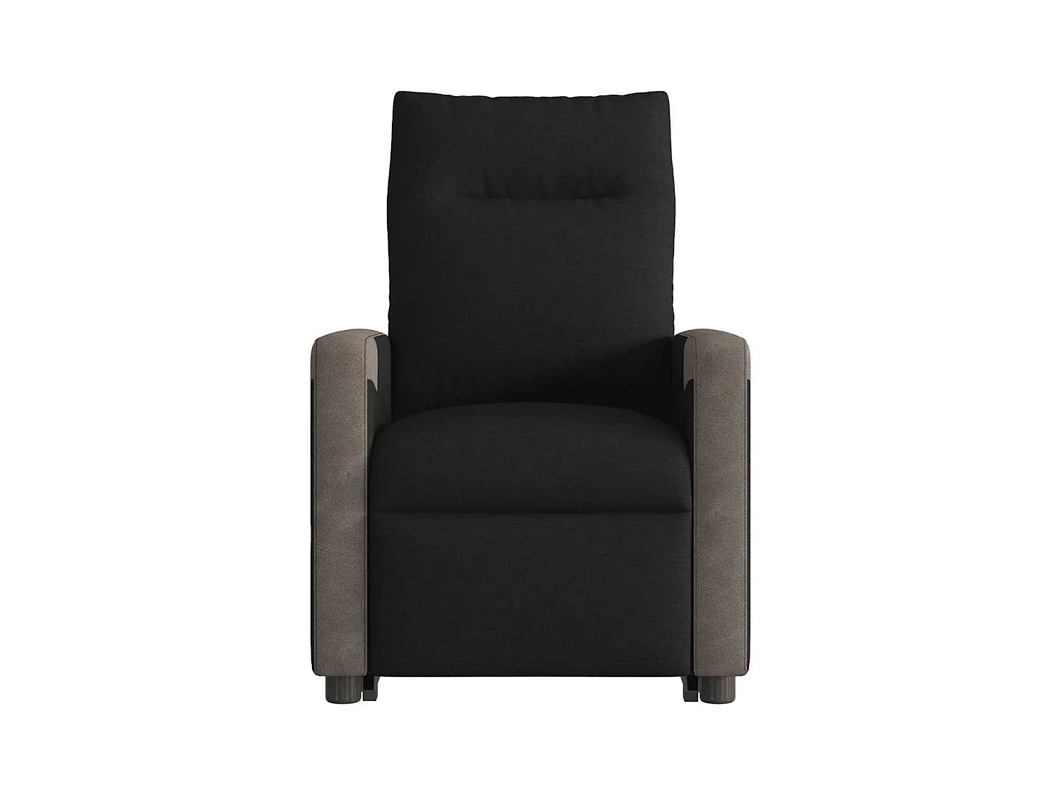 Fauteuil inclinable électrique-Chaise de relax-Fauteuil de Massage Noir Tissu SHL1021
