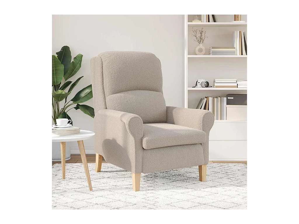 Sillón de salón | Silla de relax | Sillón Gris claro 76x94x102 cm SHL7669