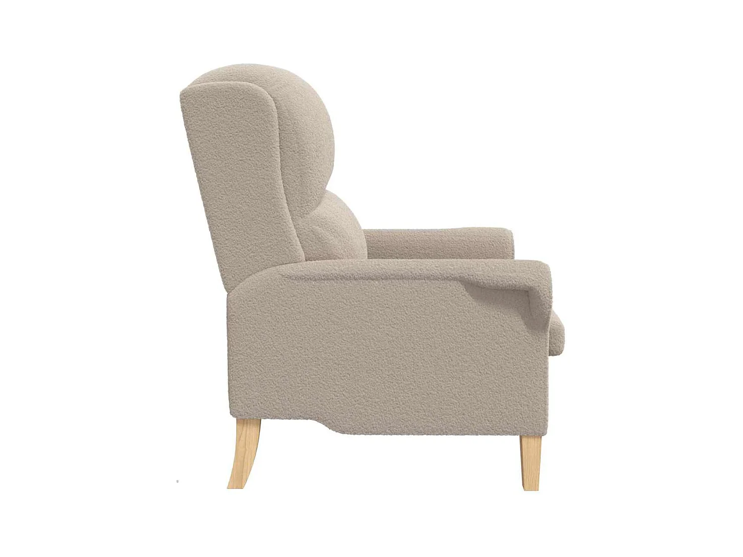 Sillón de salón | Silla de relax | Sillón Gris claro 76x94x102 cm SHL7669