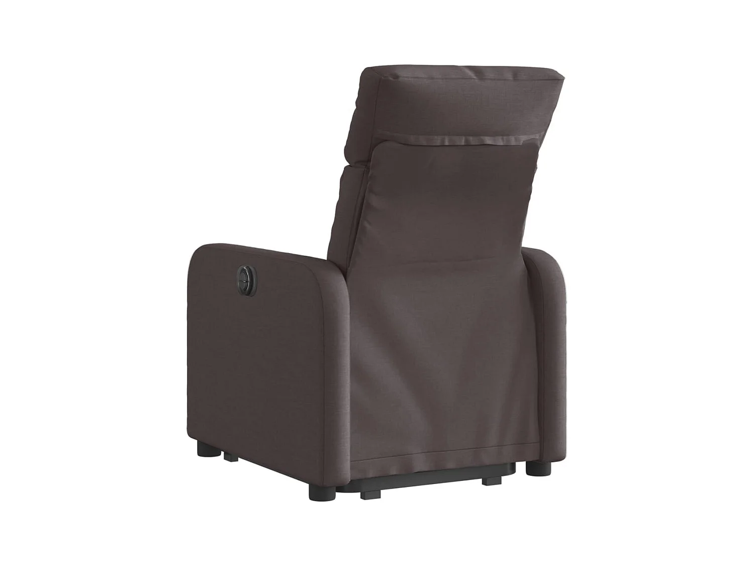 Fauteuil inclinable-Chaise de relax-Fauteuil TV marron foncé tissu SHL4670
