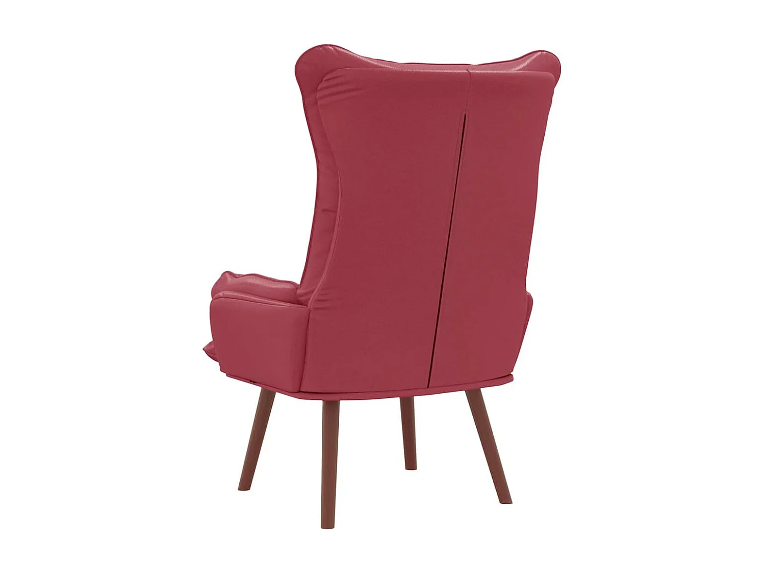 Sillón de relax | Silla Relax | Sillón de salón Rojo vino tinto 69x74x93 cm Cuero sintético SHL6345