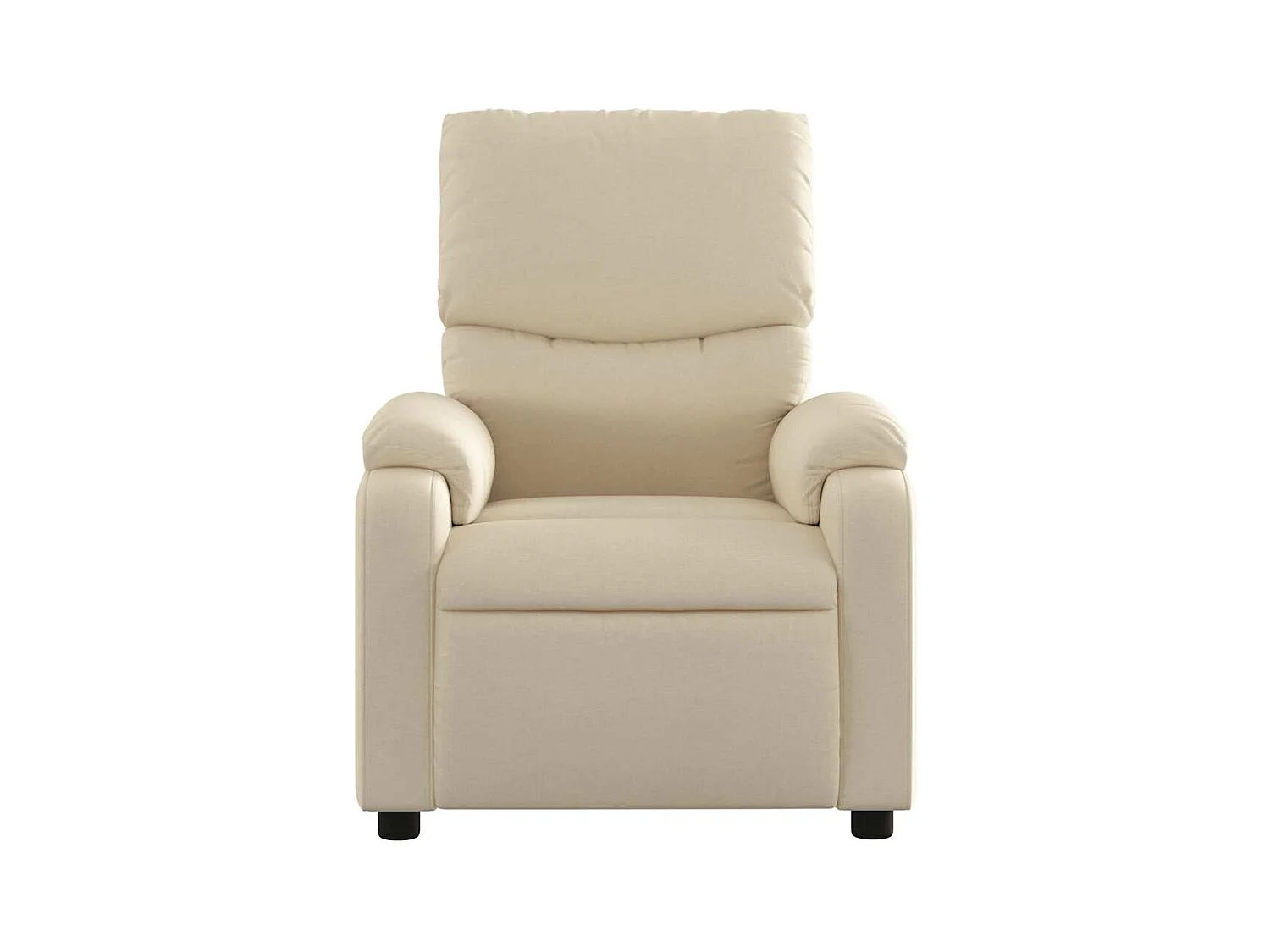 Sillón de salón | Silla | Sillón de masaje reclinable de tela crema SHL8021