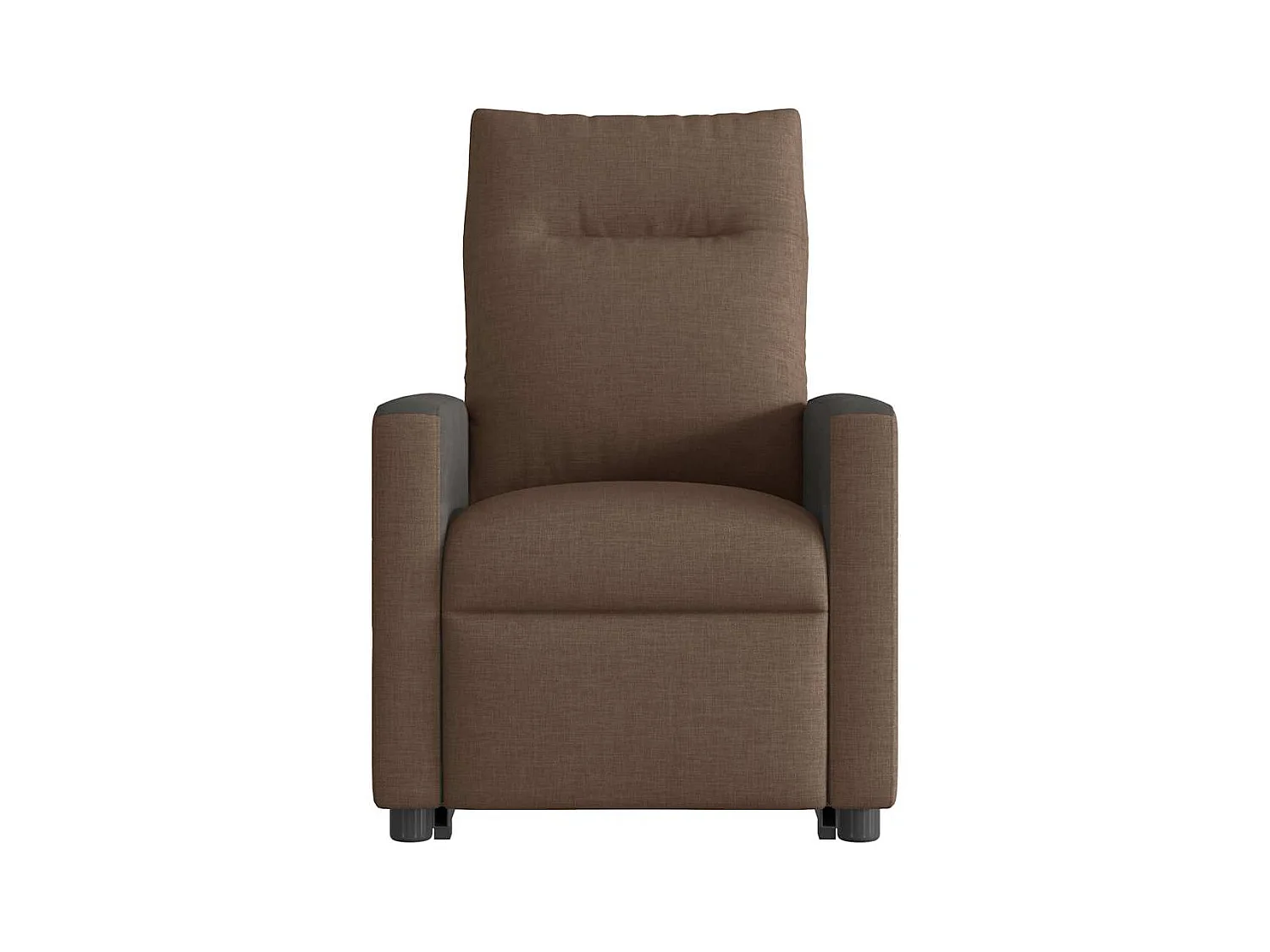 Sillón de salón | Silla | Sillón de masaje eléctrico reclinable elevable tela marrón SHL4706