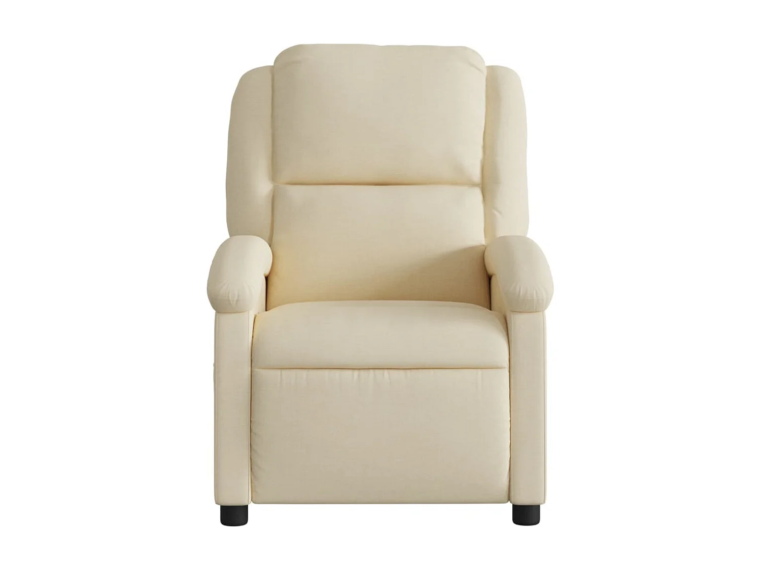 Relaxsessel | Lounge Sessel für Wohnzimmer cremefarbener Stoff SHL88460