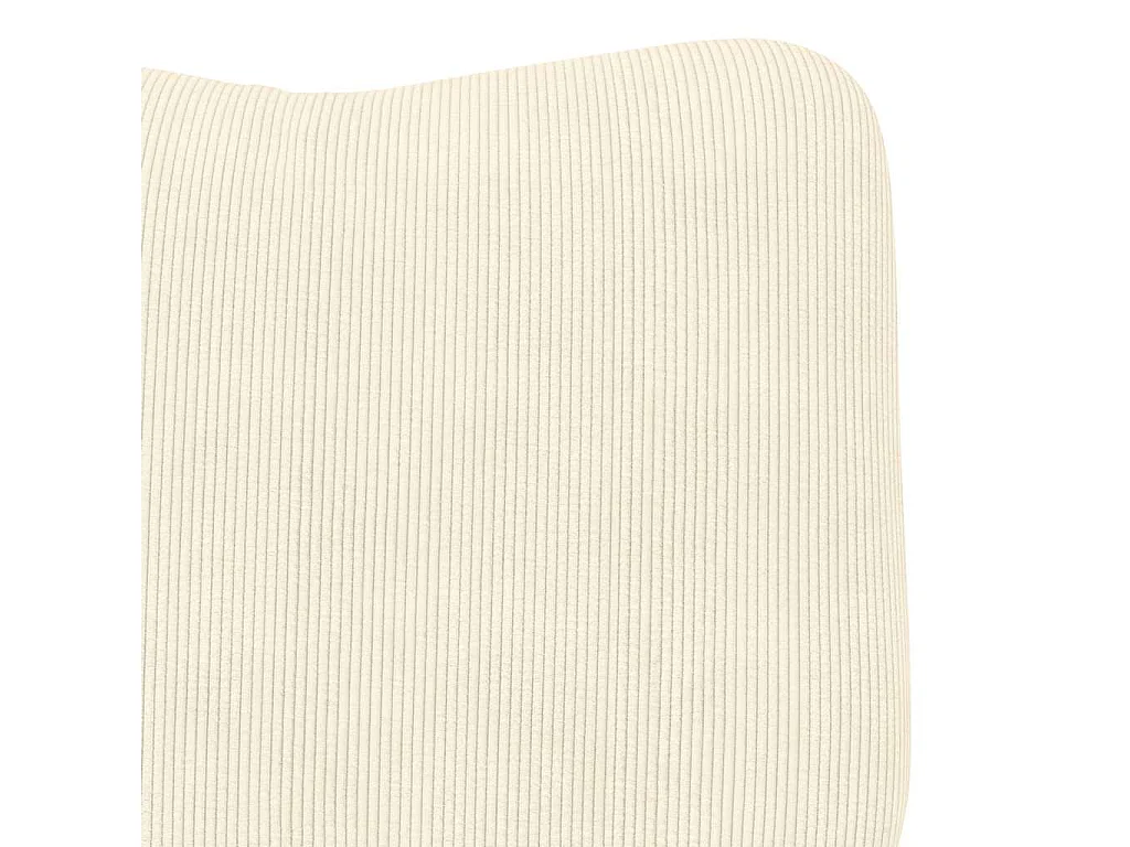 Fauteuil Salon-Chaise de relax Crème 63x67x94 cm tissu SHL1345