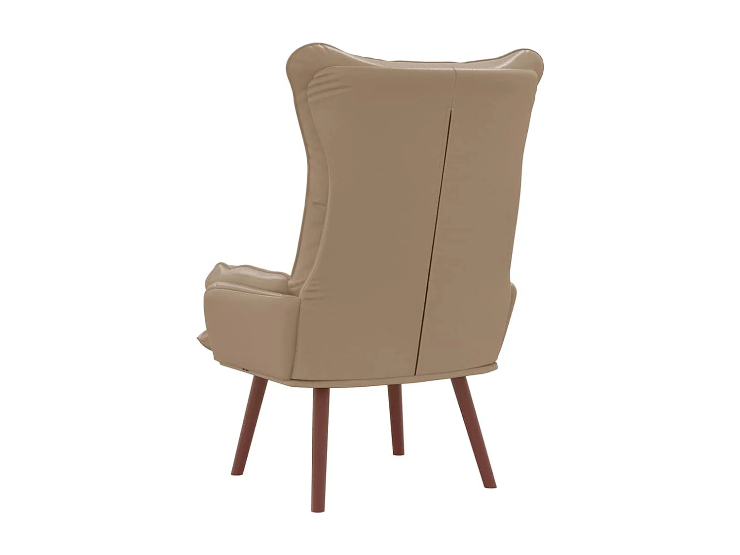 Poltrona | Cadeira de Sala | Cadeira Relaxante Cappuccino 69x74x93 cm Couro sintético SHL917088