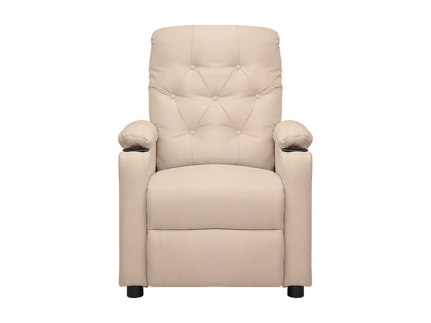 Relaxsessel Elektrisch | Lounge Sessel indoor Creme Stoff SHL35600