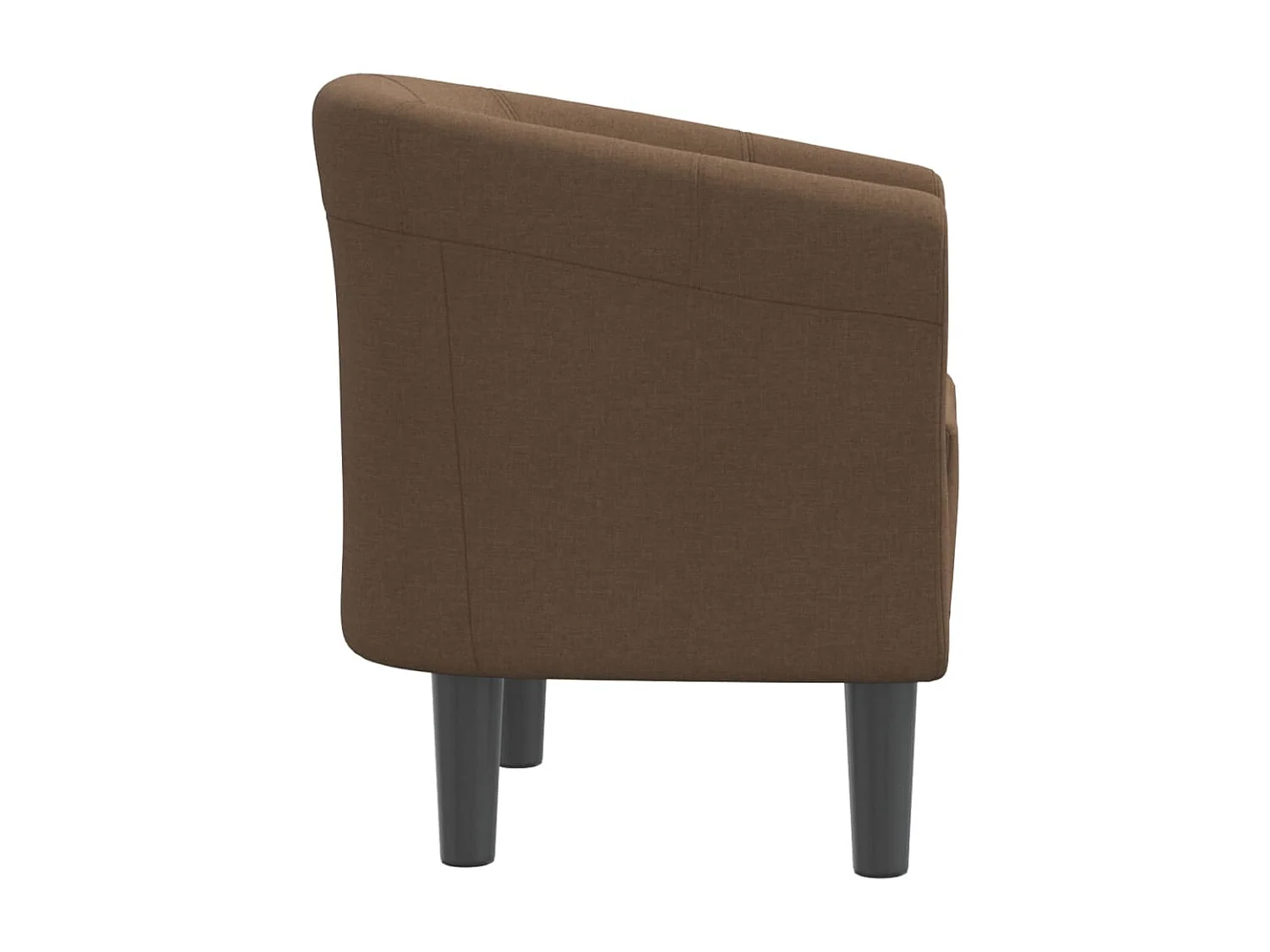 Relaxsessel | Clubsessel Braun Stoff SHL69019