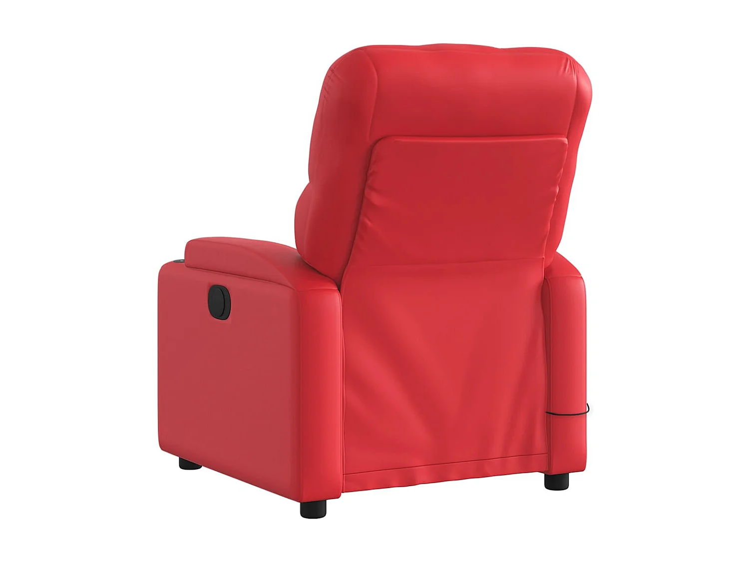 Massagesessel Elektrisch | Relaxsessel indoor Rot Kunstleder SHL5591