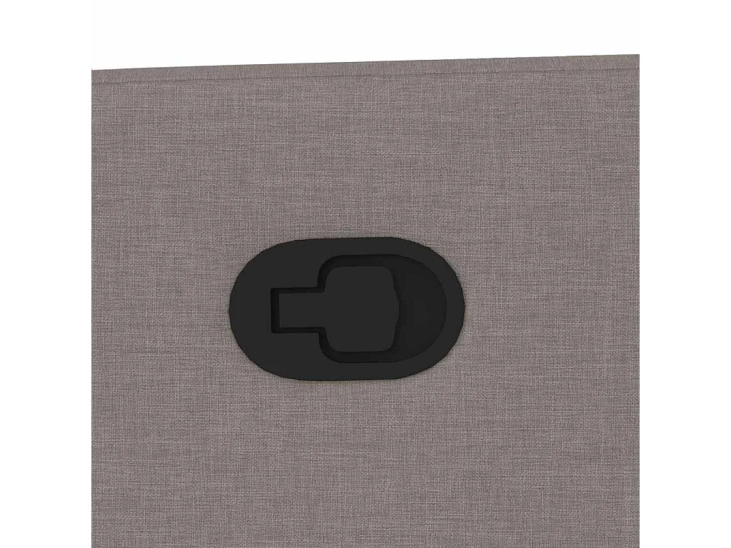 Sillón de salón | Silla | Sillón de masaje reclinable de tela gris taupé SHL3640