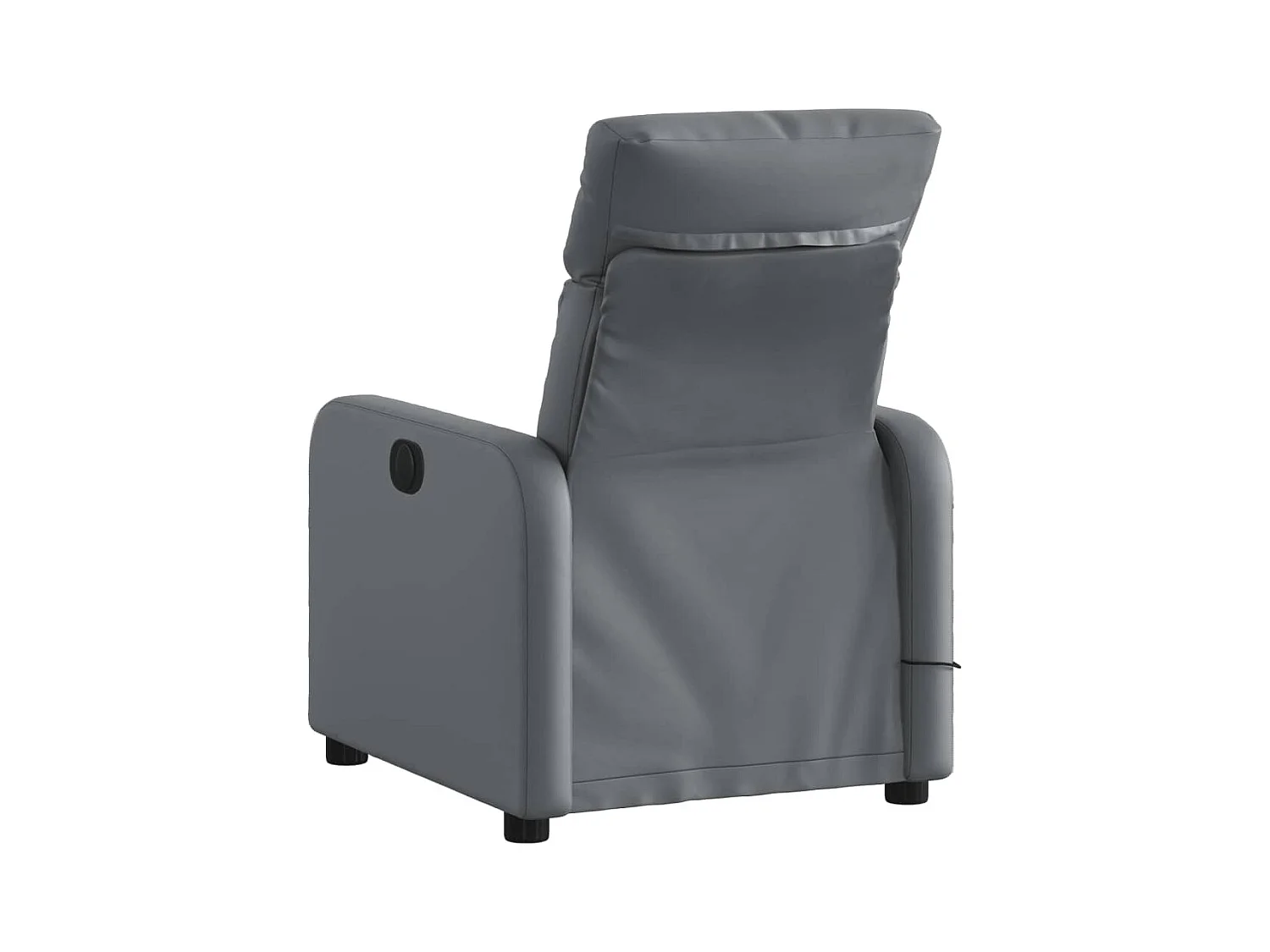 Sillón de salón | Silla | Sillón de masaje reclinable cuero sintético gris SHL9241