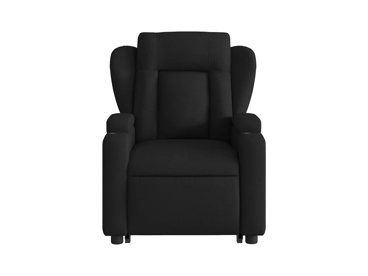 Sillón de relax | Silla | Sillón reclinable elevable tela negro SHL3419