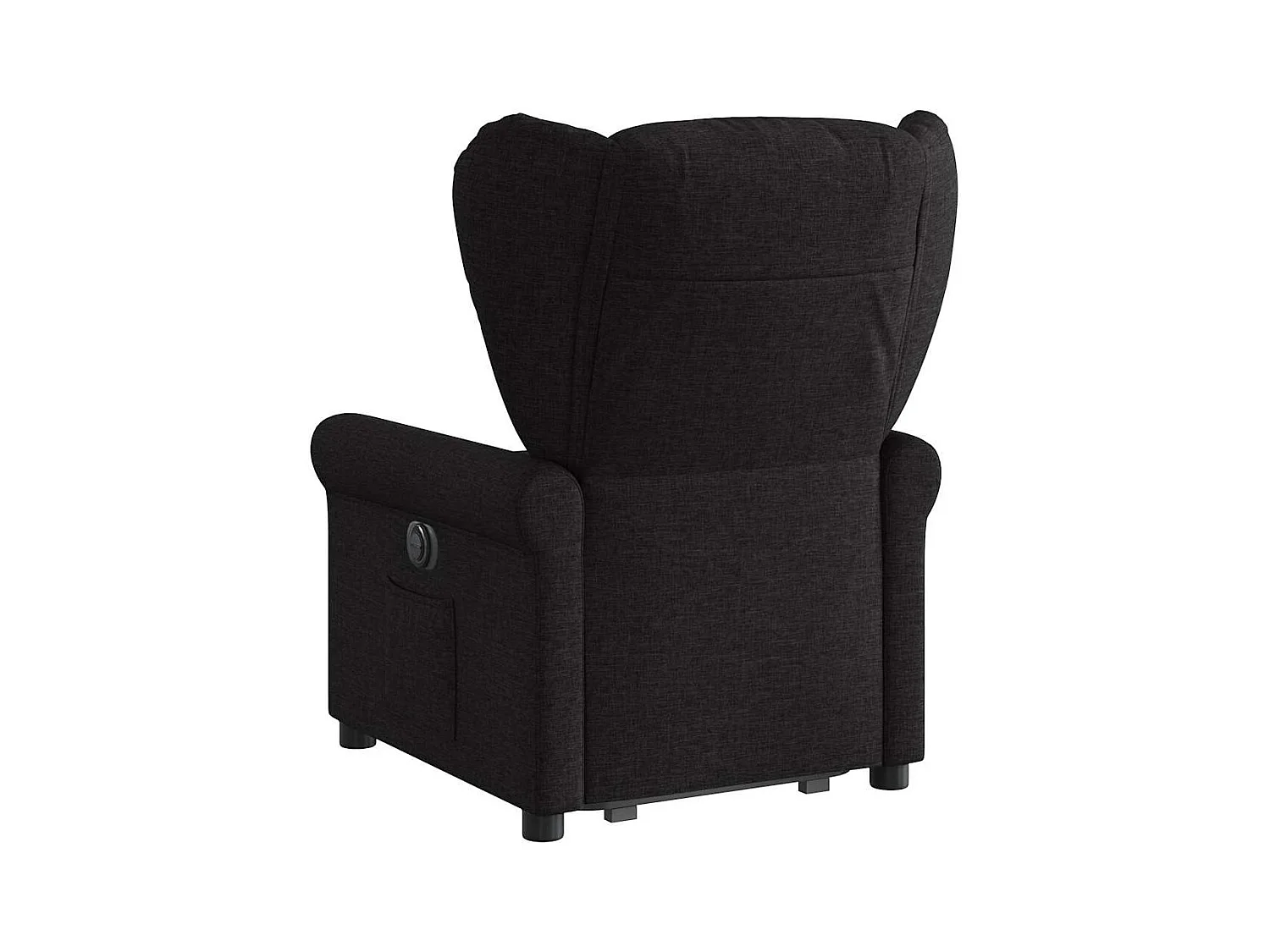 Fauteuil inclinable électrique-Chaise de relax-Fauteuil TV noir tissu SHL1070