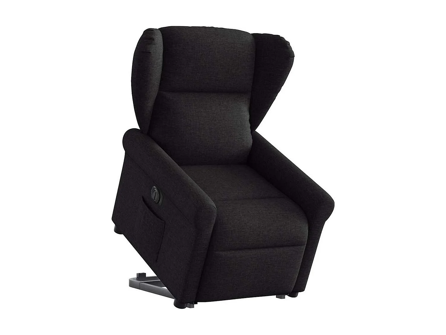 Fauteuil inclinable électrique-Chaise de relax-Fauteuil TV noir tissu SHL1070