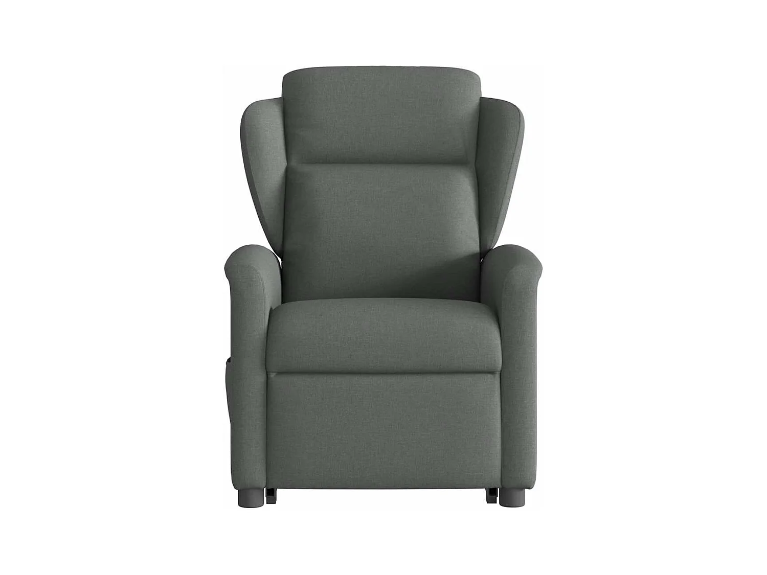 Fauteuil inclinable électrique-Chaise de relax-Fauteuil de Massage Gris foncé Tissu SHL1120