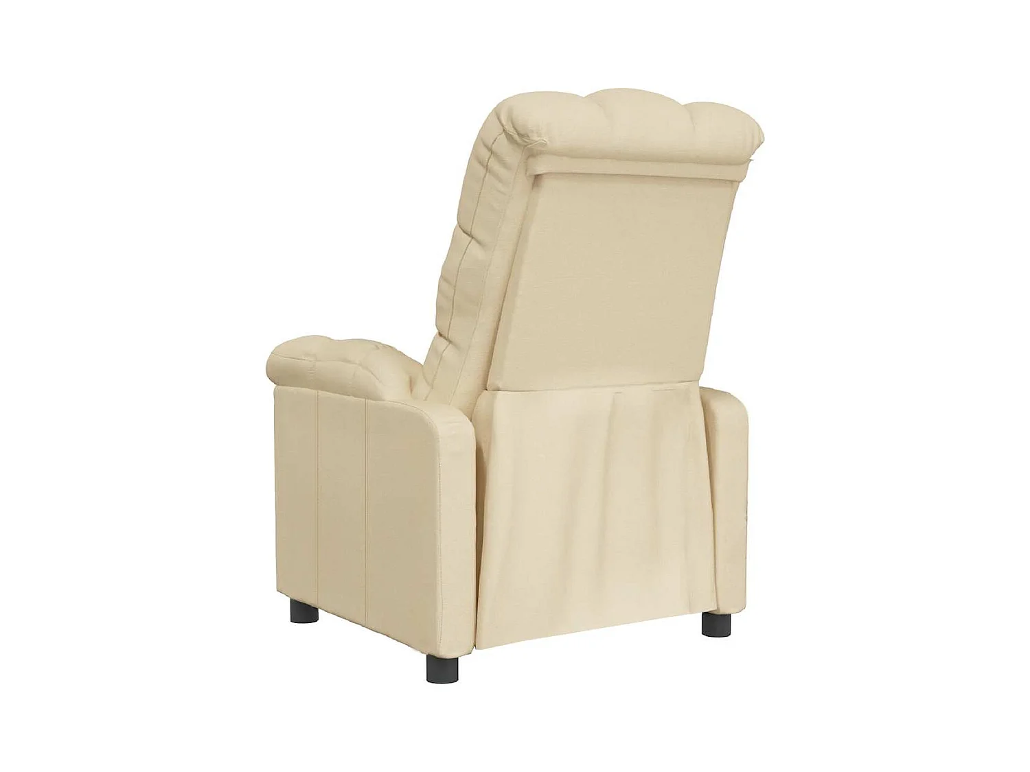 Sillón de relax | Sillón reclinable de tela crema SHL9675