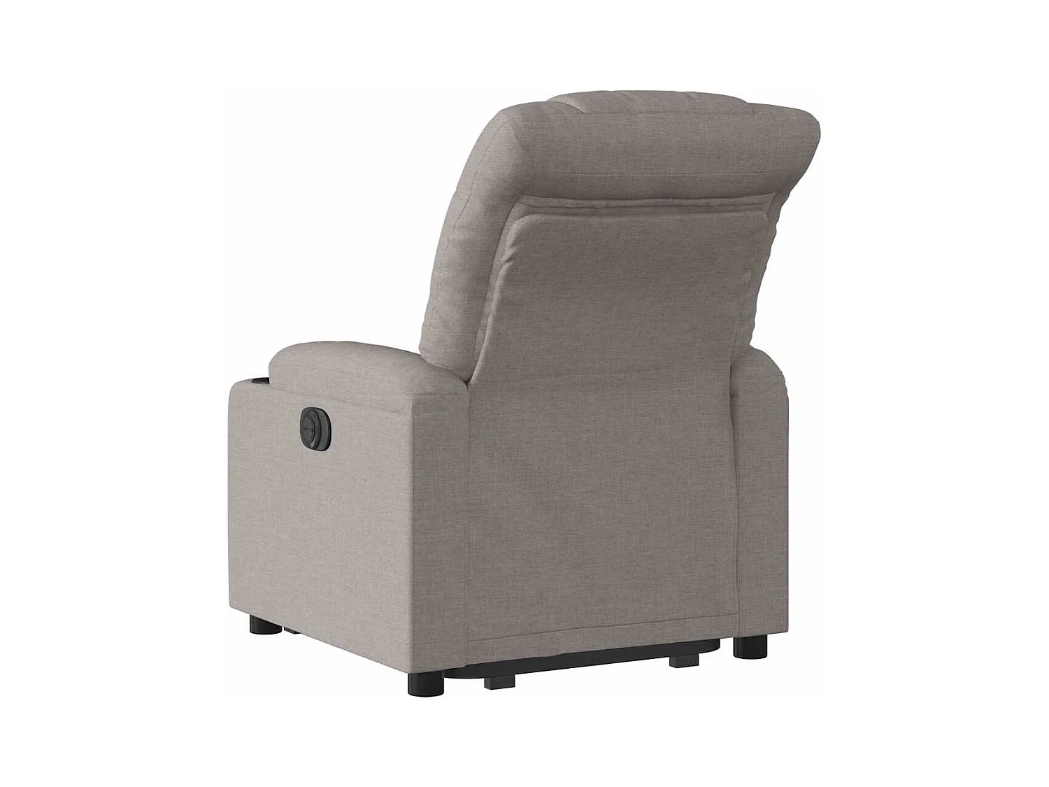 Silla de relax | Sillón eléctrico reclinable elevable de tela gris taupe SHL2804