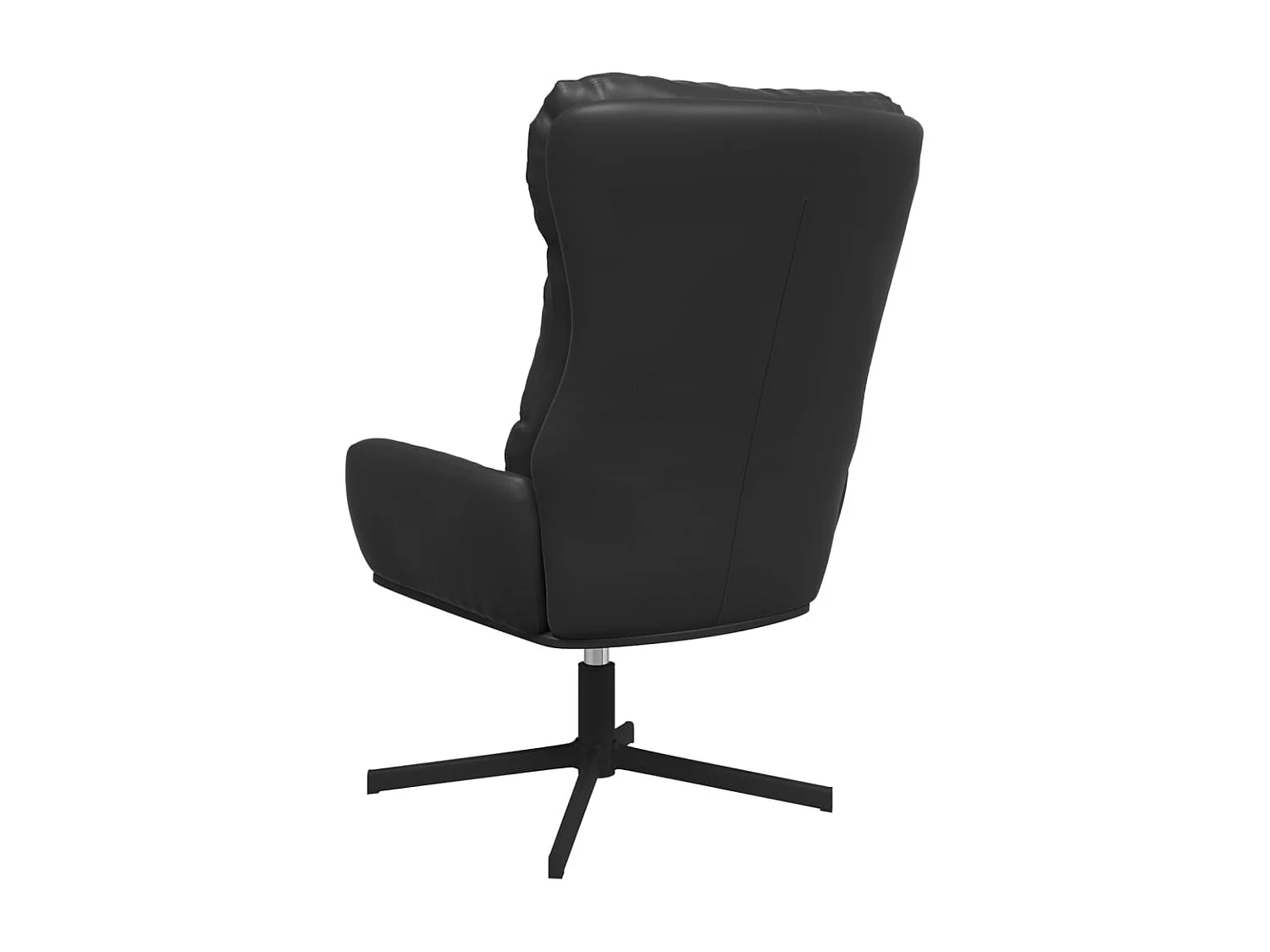 Relaxstoel | Fauteuil | Bureaustoel kunstleer zwart