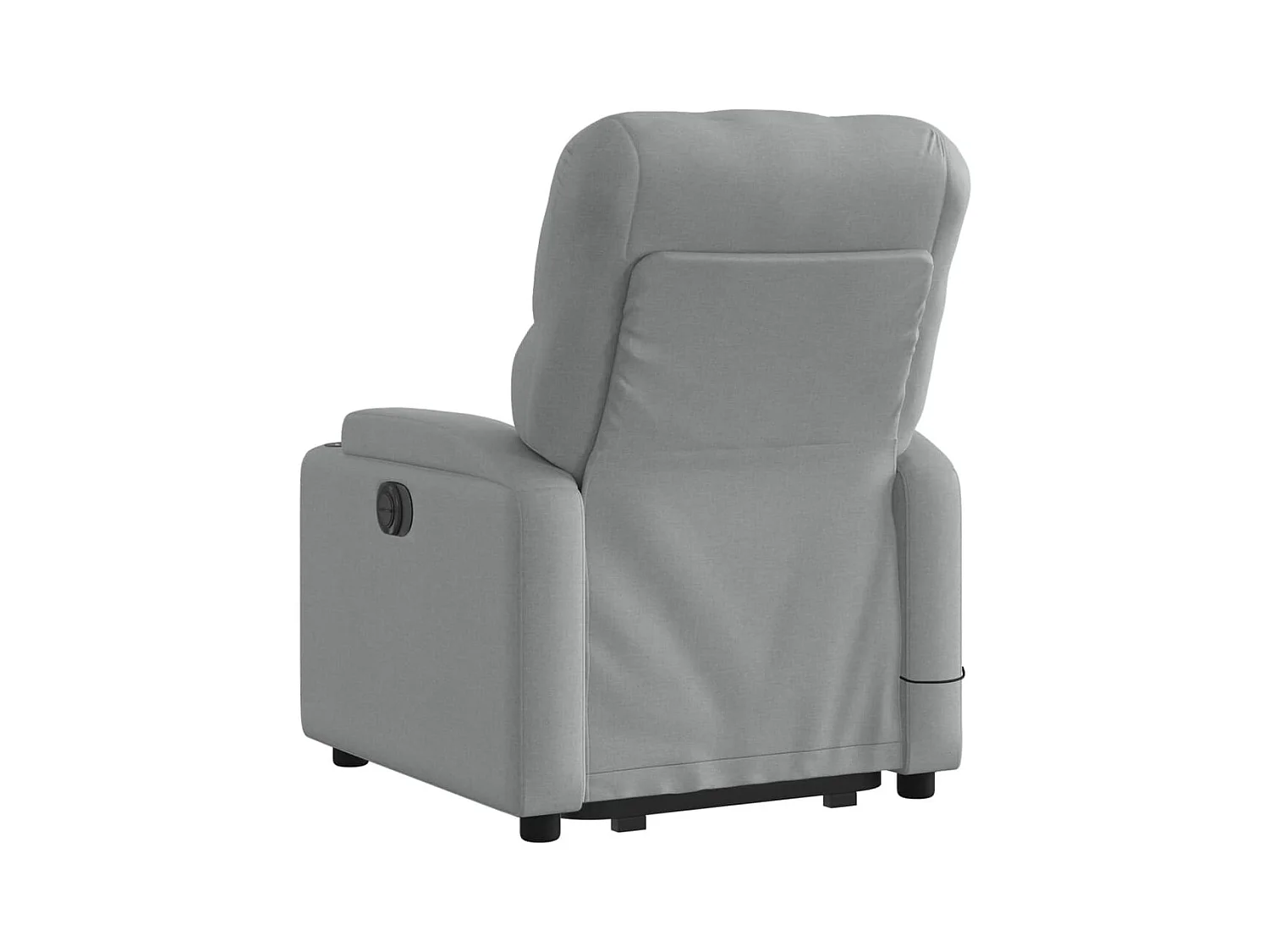 Sillón de salón | Silla | Sillón de masaje reclinable de pie de tela gris claro SHL4587