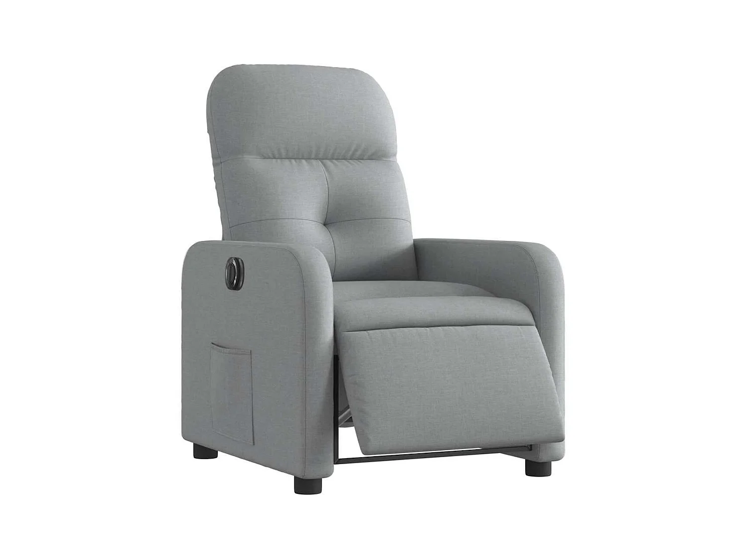 Sillón de relax | Silla | Sillón reclinable eléctrico tela gris claro SHL2677