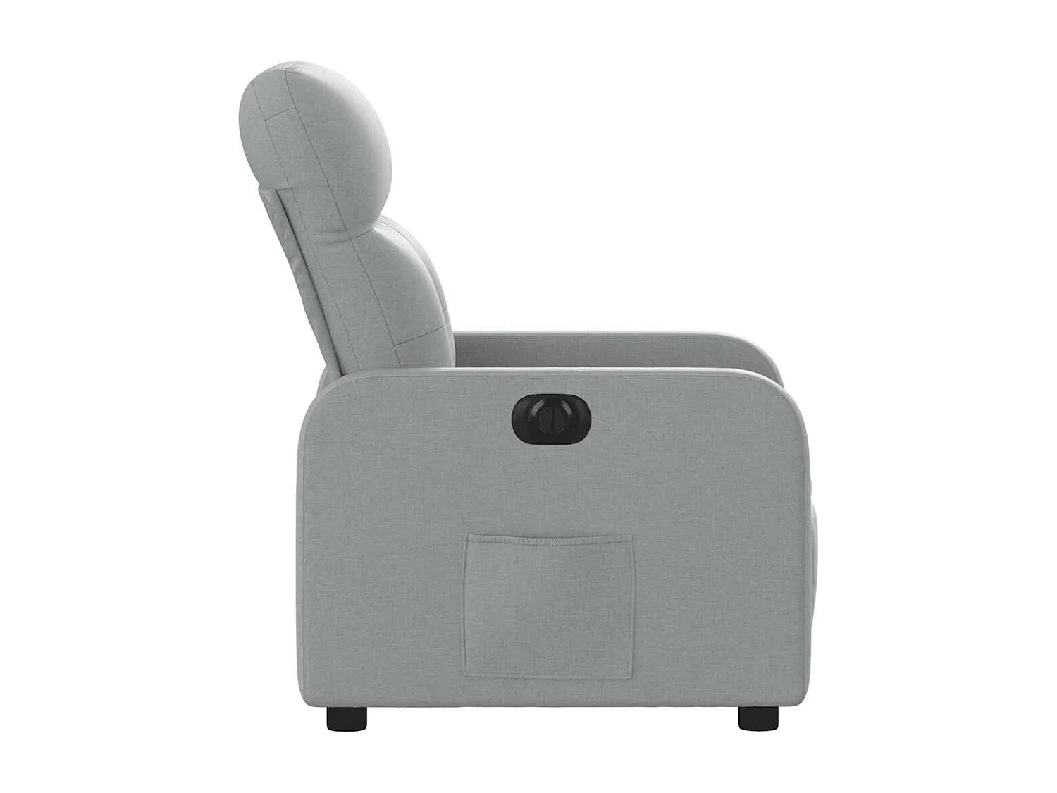 Sillón de relax | Silla | Sillón reclinable eléctrico tela gris claro SHL2677