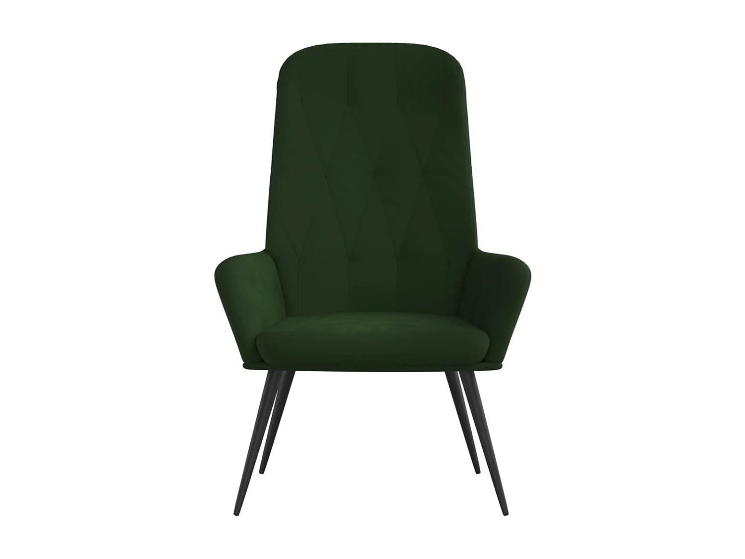 Relaxsessel | Lounge Sessel Dunkelgrün Samt SHL31061