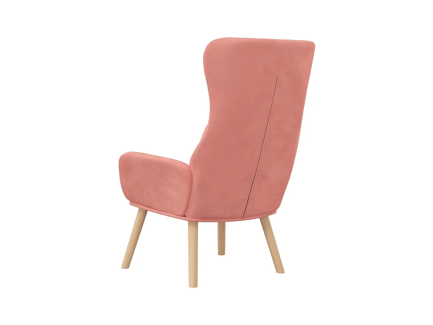 Sillón de relax | Silla de relax de terciopelo rosa SHL3513